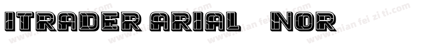 iTrader Arial 90 Nor字体转换